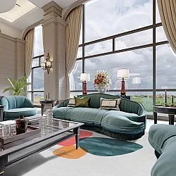 Koberec Wilton - Menton (multikolórová)