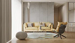 Kruhový koberec - Livata (multicolor)