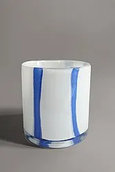 Lampáš S - Zuri (biely/modrý)