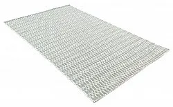 Vlnený koberec - Long Stitch (šedý)