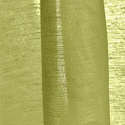 Gardiner 2-Pack - Linnemixgardin Lumira (grön)