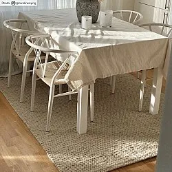 Vlnený koberec - Lynmouth (krémový)