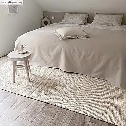 Vlnený koberec - Lynmouth (krémový)