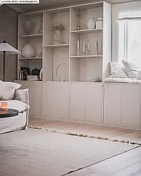 Vlnený koberec - Layton (béžový)