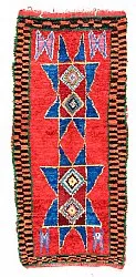Marockansk Boucherouite-matta 315 x 120 cm