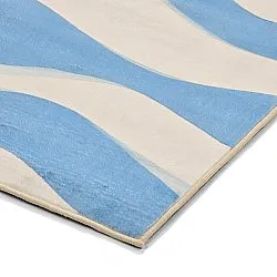 Koberec Wilton - Marsala (modrý/biely)