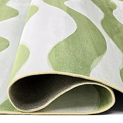 Koberec Wilton - Marsala (zelený/biely)