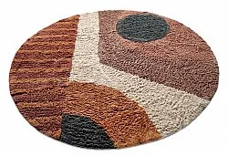 Kolo koberce - Alpe Natural Cotton Shaggy (multi)