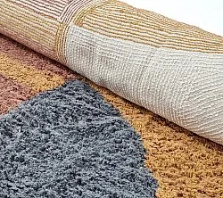 Kolo koberce - Alpe Natural Cotton Shaggy (multi)