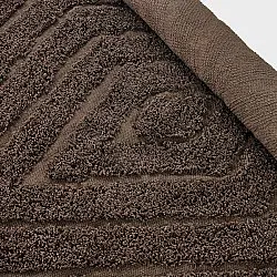 Koberec s chlupatým povrchom - Amberley Natural Cotton Shaggy (hnedá)