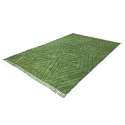 Koberce s dlhým vlasom - Amberley Natural Cotton Shaggy (zelená)