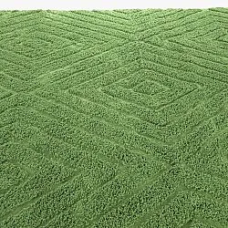 Koberce s dlhým vlasom - Amberley Natural Cotton Shaggy (zelená)