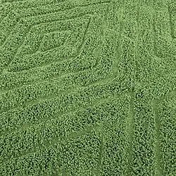 Koberce s dlhým vlasom - Amberley Natural Cotton Shaggy (zelená)