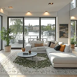 Koberec Wilton - Arabella (zelený)