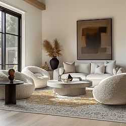 Koberec Wilton - Arabella (okrová)