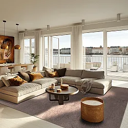 Koberec Wilton - Artena (šedá/hnedá)