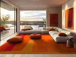 Koberec Wilton - Asti (oranžový)