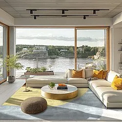 Koberec Wilton - Barcelona (žltý)