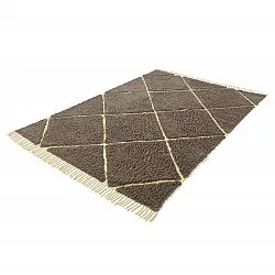 Koberce s dlhým vlasom - Bellevue Natural Cotton Shaggy (hnedá/žltá)