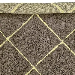 Koberce s dlhým vlasom - Bellevue Natural Cotton Shaggy (hnedá/žltá)