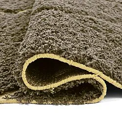 Koberce s dlhým vlasom - Bellevue Natural Cotton Shaggy (hnedá/žltá)