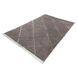 Koberce s dlhým vlasom - Bellevue Natural Cotton Shaggy (taupe/zelená)