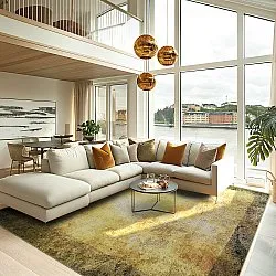 Koberec Wilton - Campana (béžová/žltá)