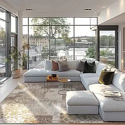 Koberec Wilton - Carthage (béžová)