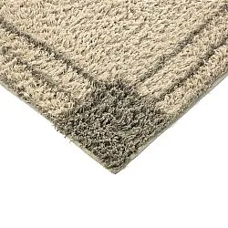 Koberce s dlhým vlasom - Cataya Natural Cotton Shaggy (béžová/taupe)