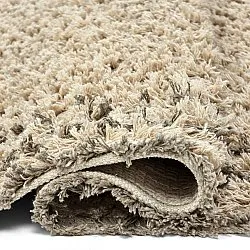 Koberce s dlhým vlasom - Cataya Natural Cotton Shaggy (béžová/taupe)
