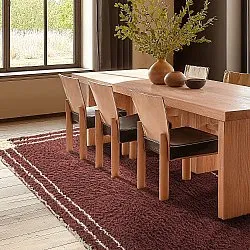 Koberce s dlhým vlasom - Cataya Natural Cotton Shaggy (hnedá/béžová)