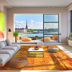 Koberec Wilton - Cesano (oranžový)