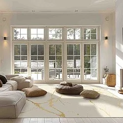 Koberec Wilton - Cesina (béžový/zlatý)