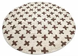 Kolozový koberec - Chesley Natural Cotton Shaggy (béžová)