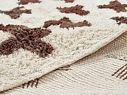 Kolozový koberec - Chesley Natural Cotton Shaggy (béžová)
