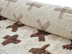 Kolozový koberec - Chesley Natural Cotton Shaggy (béžová)