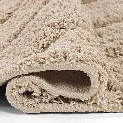 Koberce s dlhým vlasom - Conara Natural Cotton Shaggy (béžová)