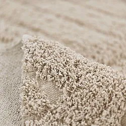 Koberce s dlhým vlasom - Conara Natural Cotton Shaggy (béžová)