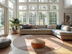 Kruhový koberec - Craon (viacfarebný)