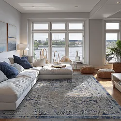 Koberec Wilton - Denizli (modrá)