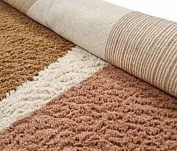 Kolo koberce - Donostia Natural Cotton Shaggy (multi)