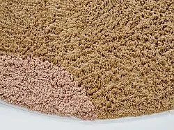 Kolo koberce - Donostia Natural Cotton Shaggy (multi)