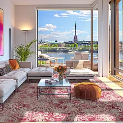 Koberec Wilton - Edirne (ružový)