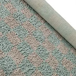 Koberce s dlhým vlasom - Elsey Natural Cotton Shaggy (šedá/rúžová)