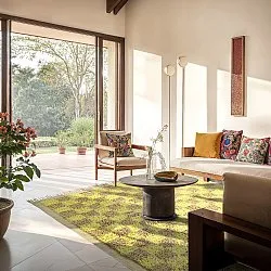 Koberce s dlhým vlasom - Elsey Natural Cotton Shaggy (žltá/bežová)