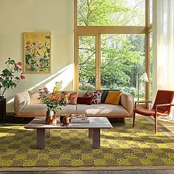 Koberce s dlhým vlasom - Elsey Natural Cotton Shaggy (žltá/bežová)