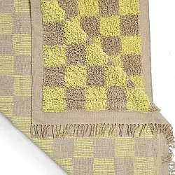 Koberce s dlhým vlasom - Elsey Natural Cotton Shaggy (žltá/bežová)