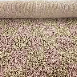 Koberce s chlupatým povrchem - Elsey Natural Cotton Shaggy (ružová/oranžová)