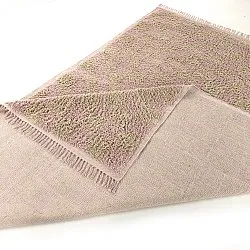 Koberce s chlupatým povrchem - Elsey Natural Cotton Shaggy (ružová/oranžová)