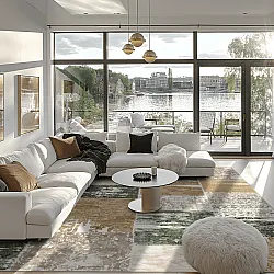 Koberec Wilton - Ephesus (zelený)